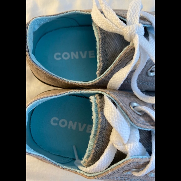 Converse Shoes Converse Double Tongue Lace Up Canvas Sneakers Poshmark